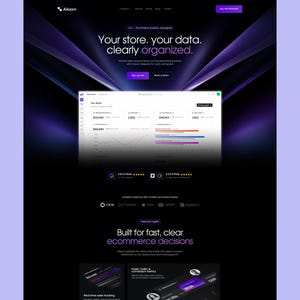Ailoom — AI SaaS Webflow Website Template | Live Preview : ailoom-saas-software-webflow-template.webflow.io