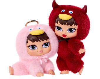 MGA Bratz Bratziez Iconz Seriez Plush Keychain Blind Box Bag Charm Anhänger