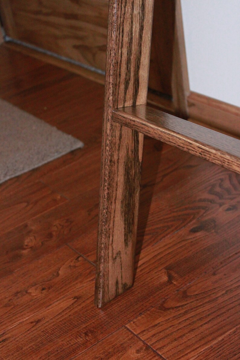 26 stain colors available 72 Tall Oak Ladder Quilt Rack 24 widths Available in 20 22
