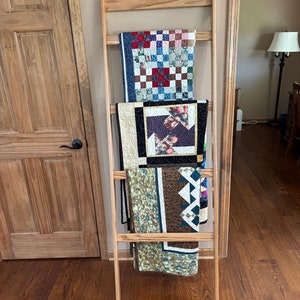 Oak Ladder Design Style #2, Available in 26&quot;, 28&quot;, 30&quot; widths, 28 colors to choose from