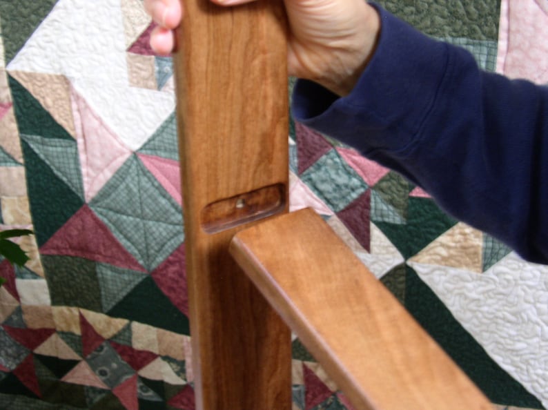 26 stain colors available 72 Tall Oak Ladder Quilt Rack 24 widths Available in 20 22