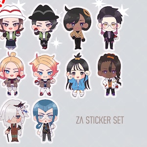 Lot d'autocollants pour baskets ZA