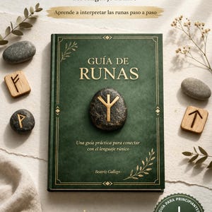 Guía de runas PDF | Significado de las 24 runas + Tiradas prácticas | Lectura de runas para principiantes | Espiritualidad nórdica