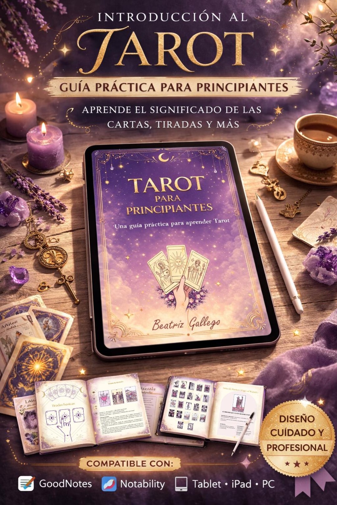 Tarot Guide for Beginners | Tarot Card Meanings | Tarot Spreads ...