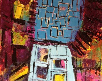 abstract painting;expressionist painting;modern abstract painting;abstract acrylic painting;impasto painting;contemporary painting