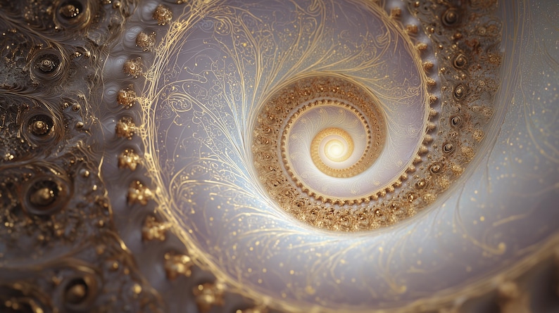 Gouden mandala spiritueel symbool