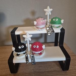 Mini Salz und Pfefferstreuer mit Muscheltablett