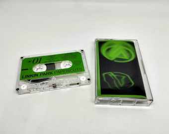 Cinta de casete con los grandes éxitos de Linkin Park Papercuts – Colección de música rock nu metal