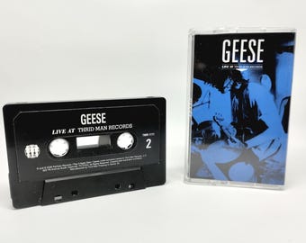 Geese – Live at Third Man Records (2026) | Cassette Tape | Live Album | Indie Rock Collectible