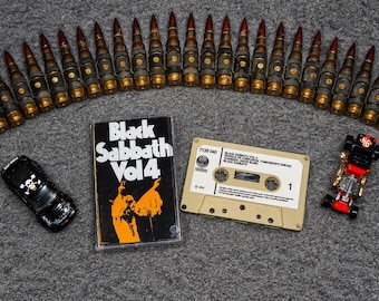 Black Sabbath - Vol 4 - Cassette Tape Heavy Metal Hard Rock Gift