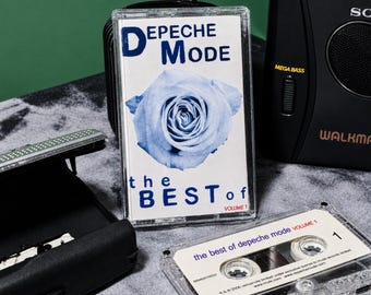 Depeche Mode -  Best Of Volume  1 - Cassette Tape Synth Pop New Wave Gift