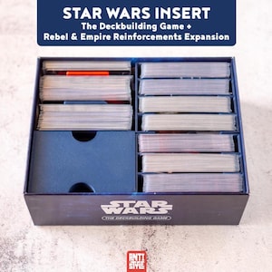 Star Wars Deckbuilding-spelinlägg med expansionen "Rebel and Imperial Reinforcements"