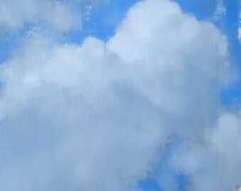 Archival 8" x 8" Giclee Print / "Cumulus Cloud (no.76)"