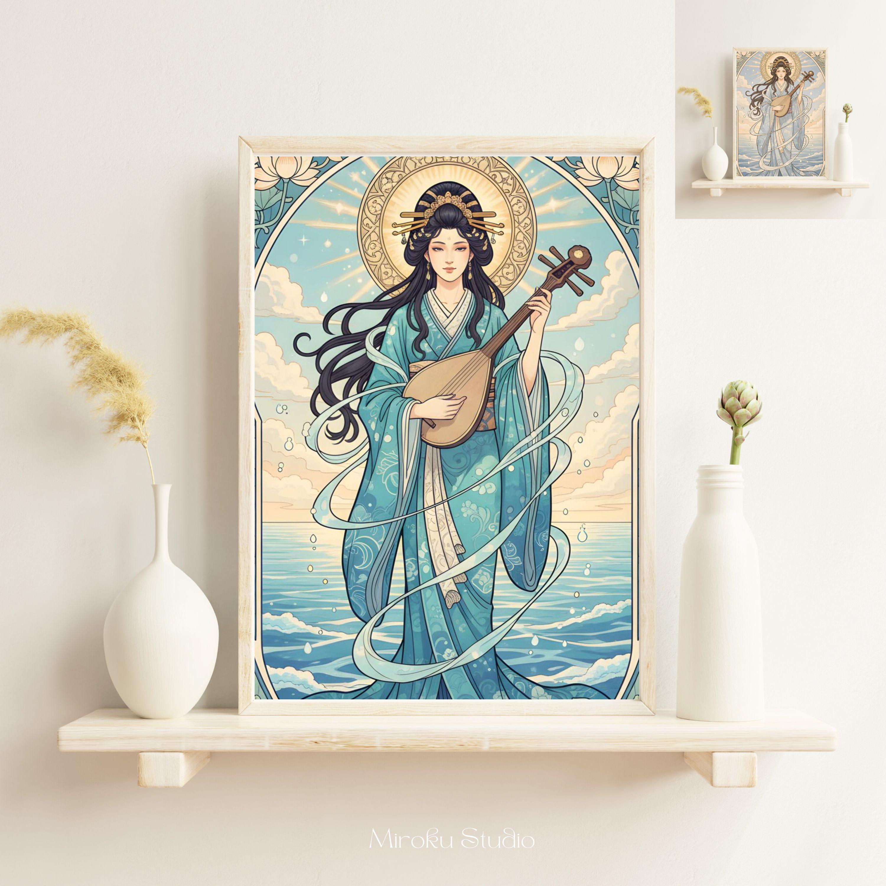 Benzaiten Goddess - Etsy