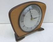 Metamec Clock Recycled Mantel Shelf