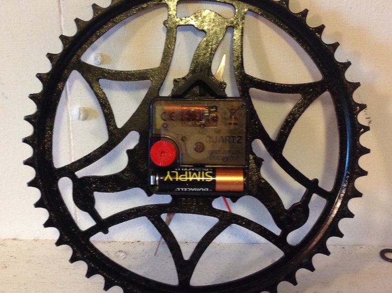 Recycled Bicycle Gear Cog Made Into a Clock - Etsy