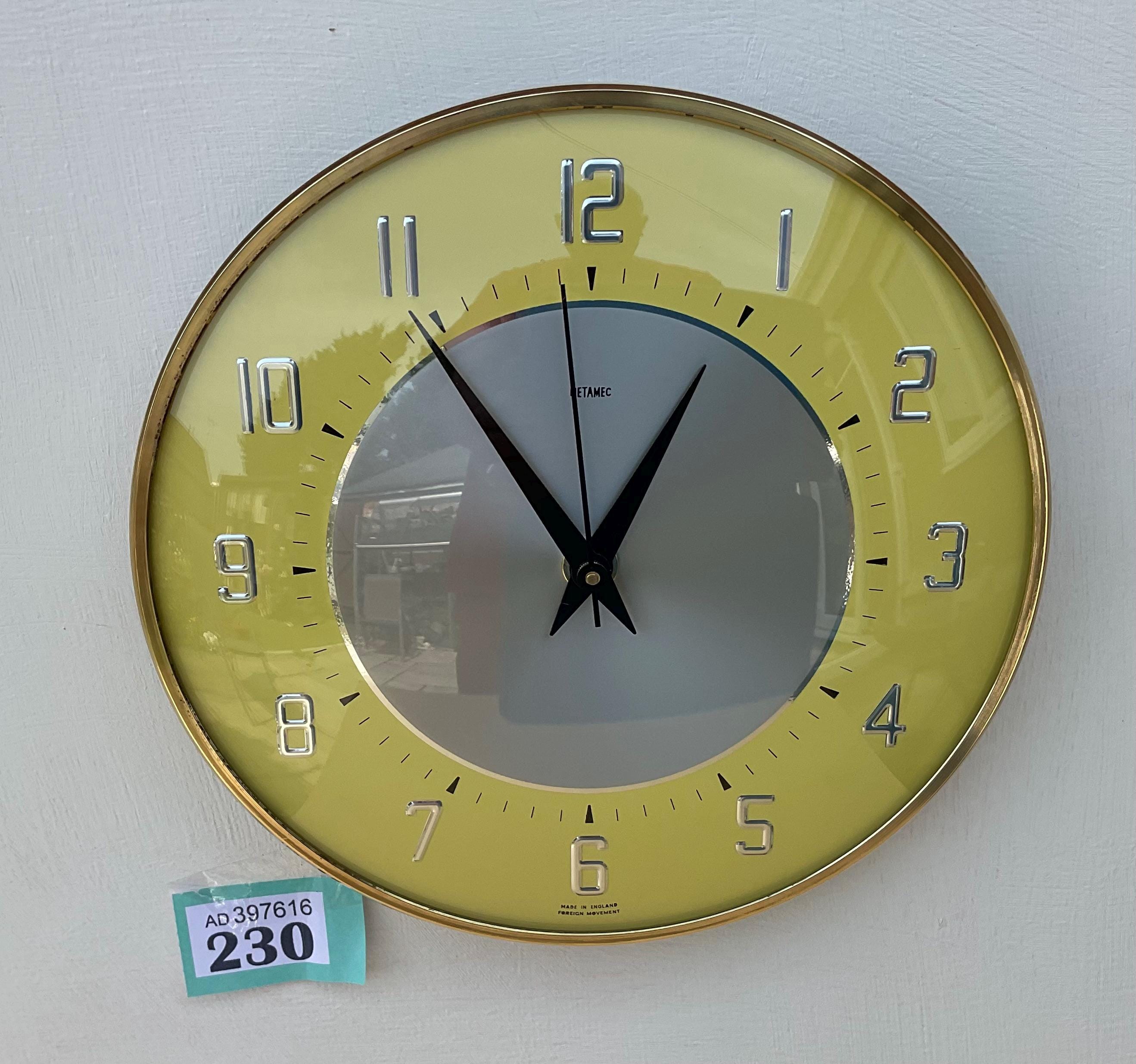Metamec wall clock movement hotsell