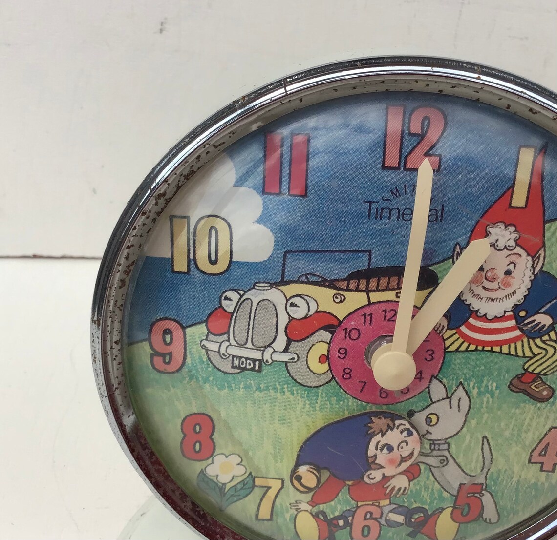 Noddy Alarm Clock Nodding Noddy Alarm Vintage Smiths Alarm Etsy