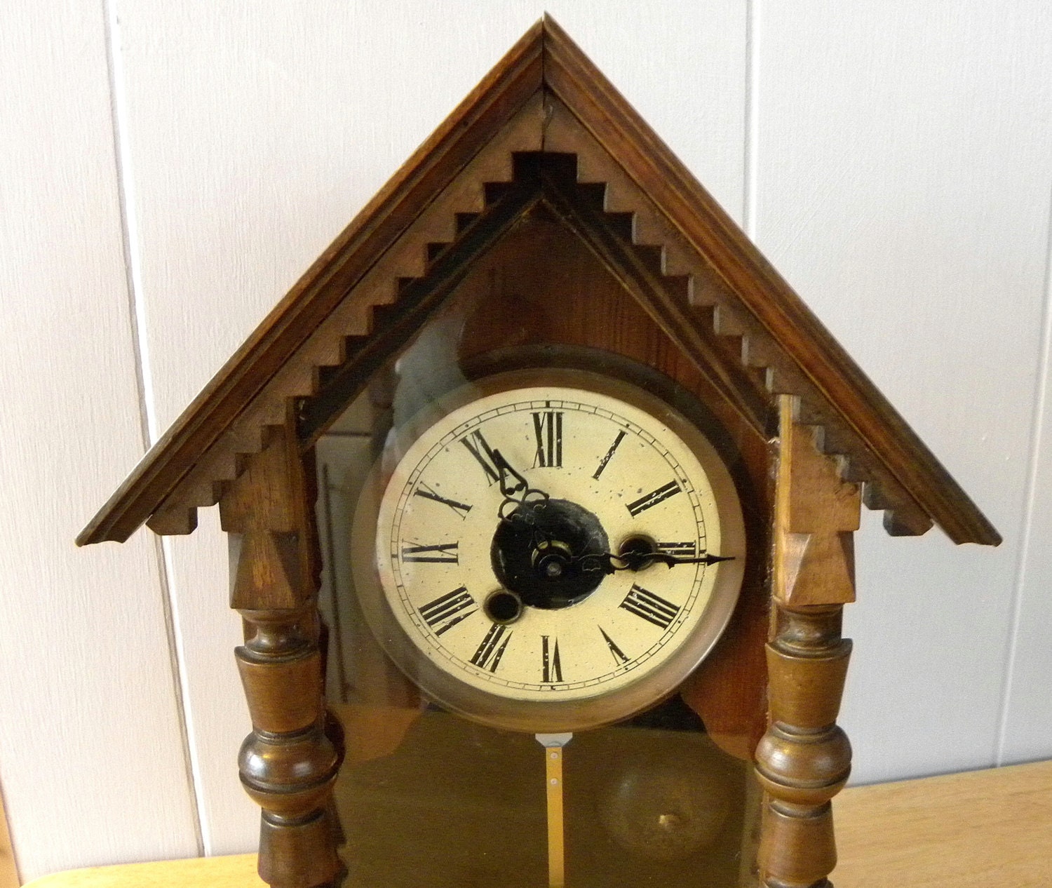 Antique Clock Cottage Clock Early 1900's Clock Etsy