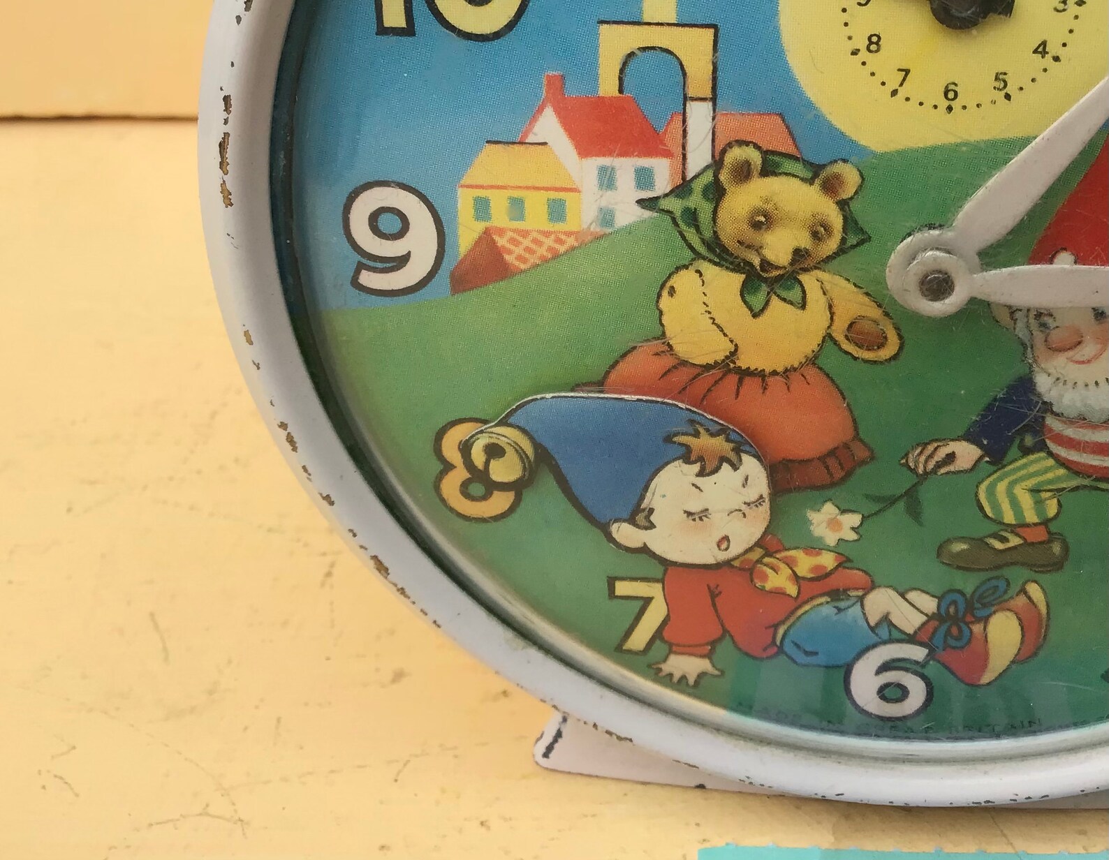 Noddy Alarm Clock Nodding Noddy Alarm Vintage Smiths Alarm Etsy