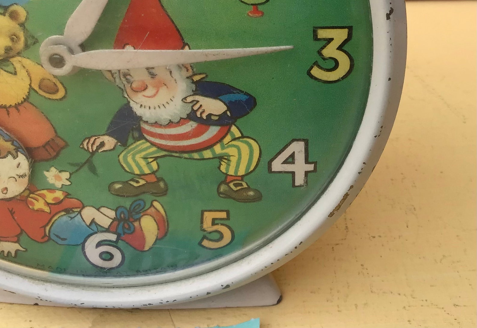 Noddy Alarm Clock Nodding Noddy Alarm Vintage Smiths Alarm Etsy