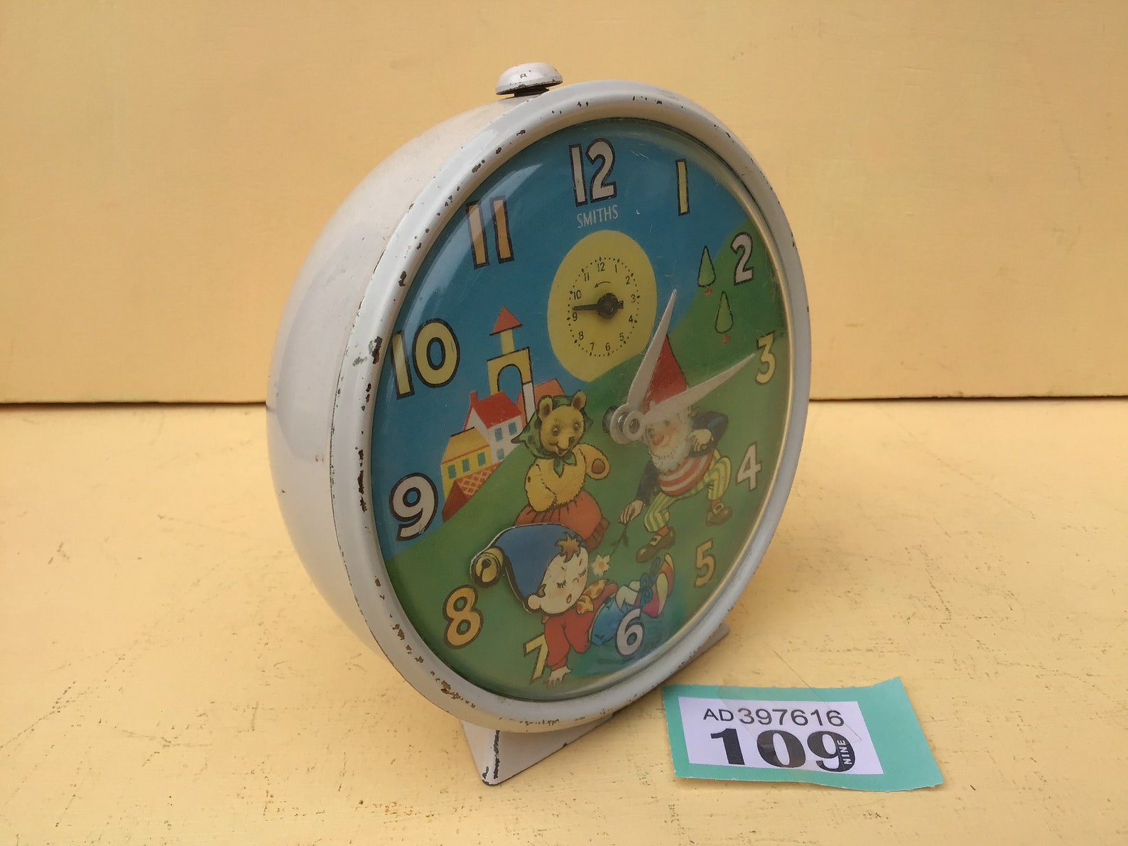 Noddy Alarm Clock Nodding Noddy Alarm Vintage Smiths Alarm Etsy