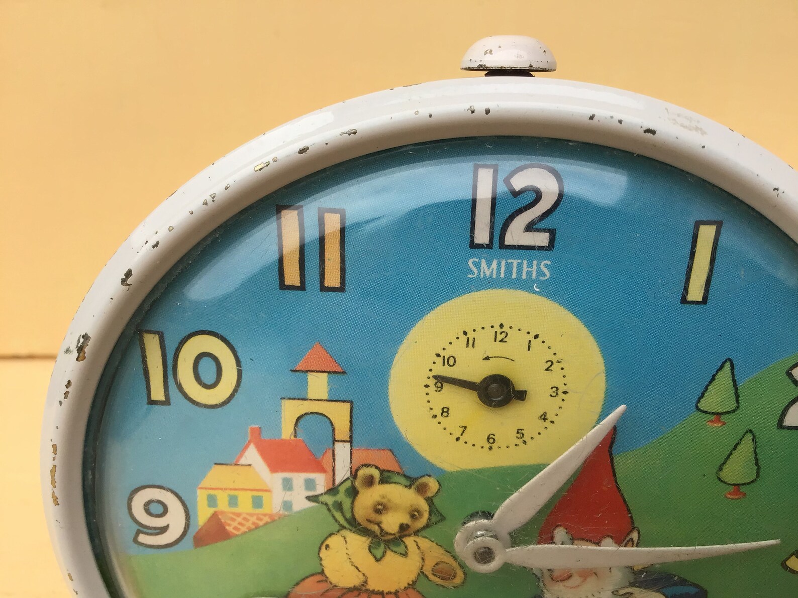 Noddy Alarm Clock Nodding Noddy Alarm Vintage Smiths Alarm Etsy