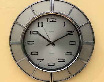Vintage Deutsche Bahn Station Wall Clock Dealer Promotional