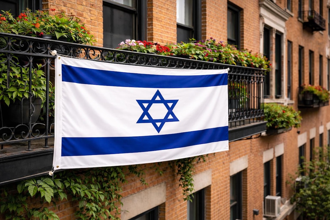 Israel Flag 3x5 Ft (150x90 Cm) | Israeli Flag Outdoor Indoor | Large ...