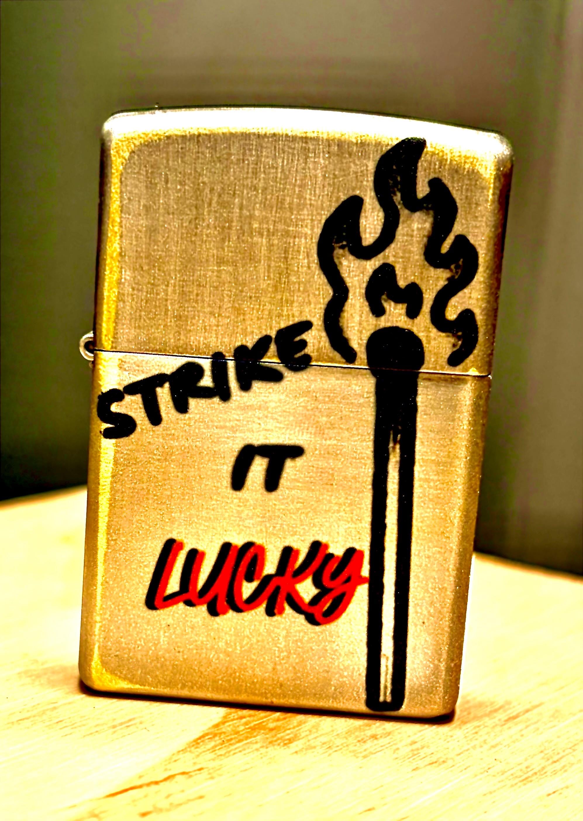 Lucky Strikes Zippo - Etsy