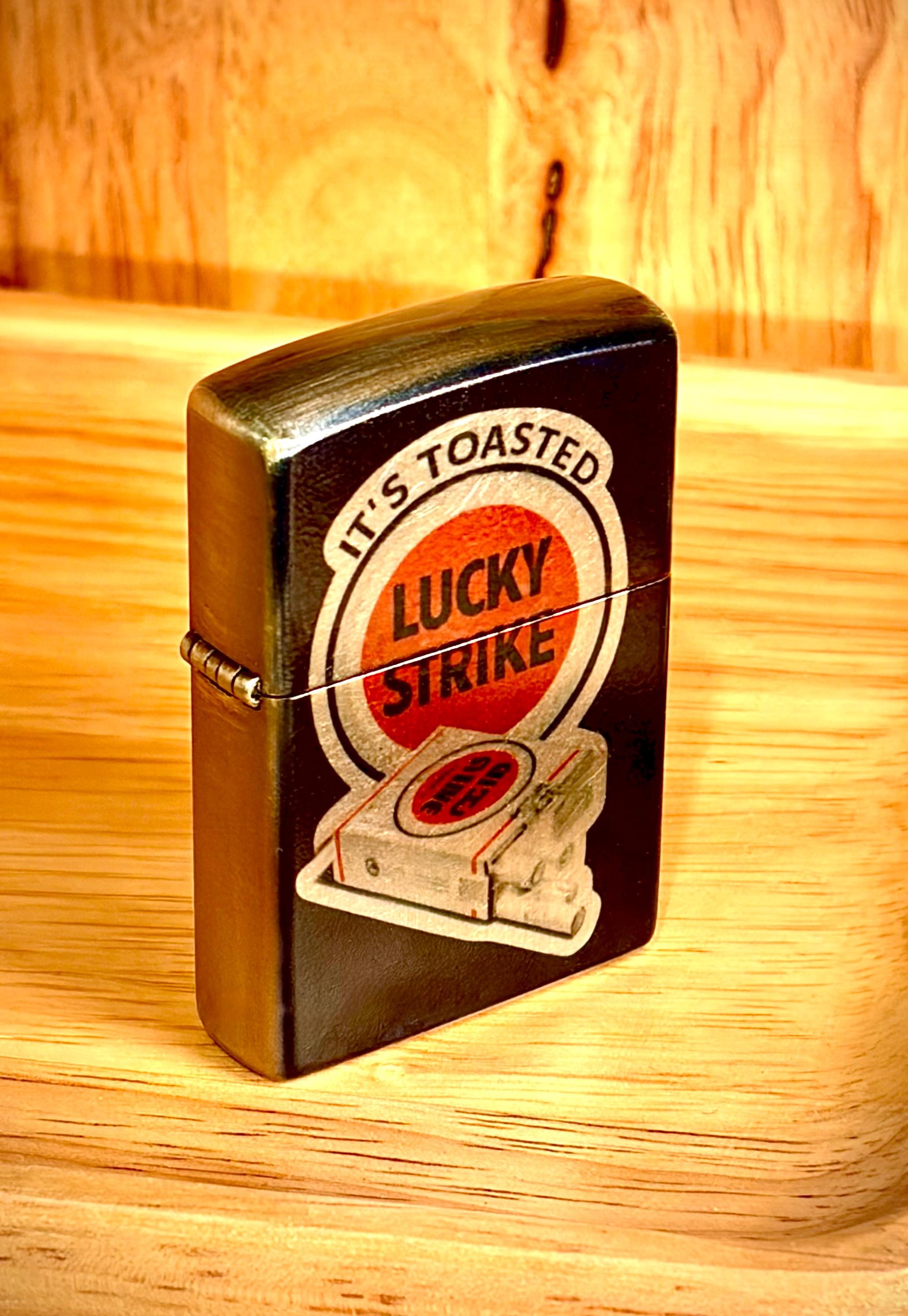 Lucky Strikes Zippo - Etsy Lucky Strikes Zippo - Etsy