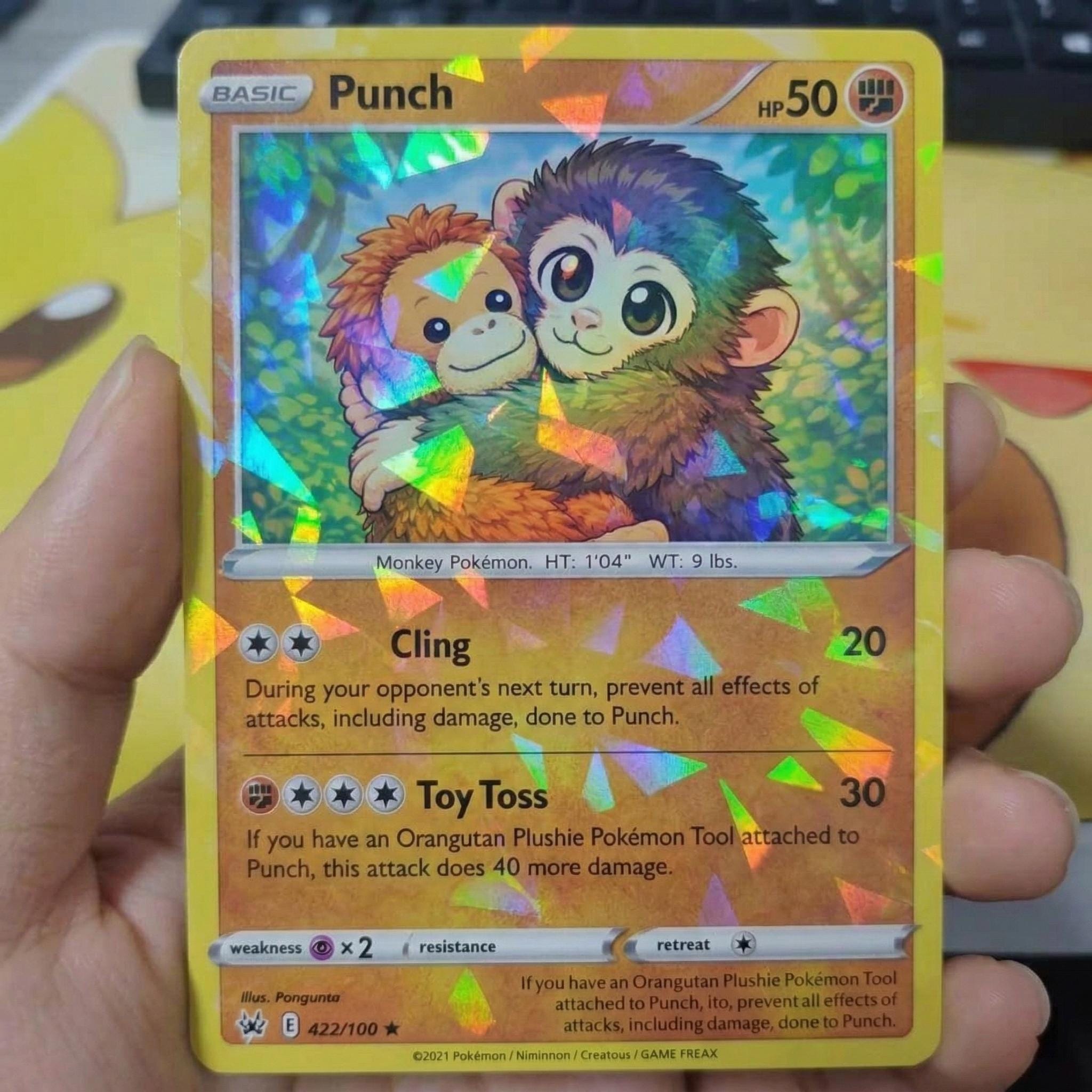 monkey pokemon card Mankey - 169/091 - SV: Paldean Fates - Pokemon