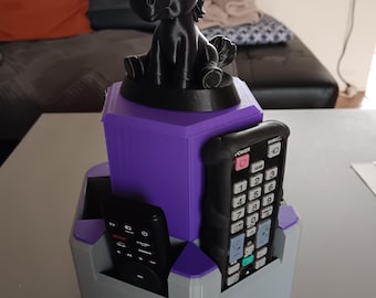 Mueble de diseño para guardar mandos a distancia con figura de caballo: artículo decorativo artesanal