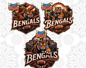 Bengals Tshirt Sublimation Design PNG, Football Game Day PNG (Digital Download)