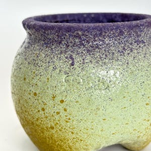 Juegos de macetas de piedra Maifan hechas a mano: Macetas únicas para suculentas, cactus, lithops y esquejes.