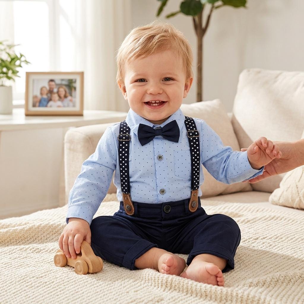 Birthday Dress Baby Boy Navy Dress Pants Baby Boy First Birthday Outfit Navy Blue Cake Smash