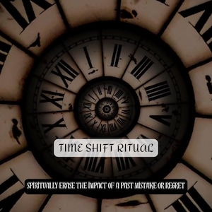 Time Shift Ritual Spell, Accelerate Manifestation and Desired Outcomes, Powerful Energy Ritual for Fast Results, Same Day Cast