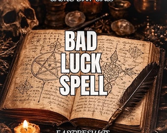 Bad Luck Removal Spell, Remove Negativity and Attract Good Fortune Fast, Powerful Manifestation Ritual, Same Day Cast