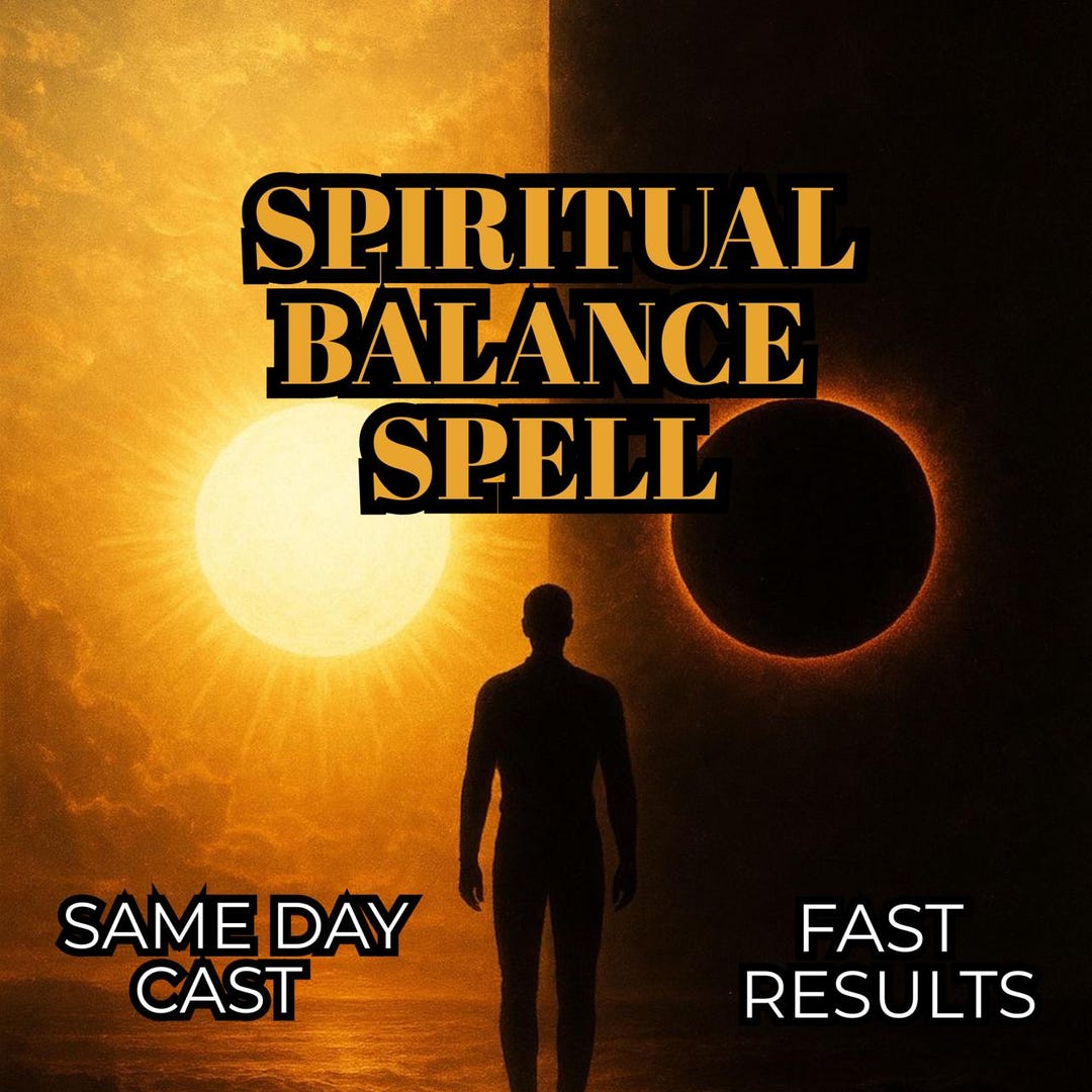 Spiritual Balance Spell, Align Mind Body and Energy Fast, Powerful ...