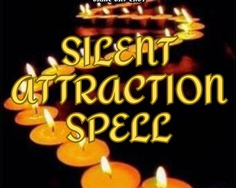 Silent Attraction Spell, Make Them Secretly Drawn to You, Powerful Love Manifestation Ritual, Same Day Cast