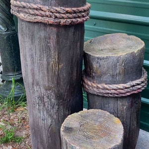 Very Nice Cast Triple Piling Posts for Your Pelican Mailbox, Sculptures ...