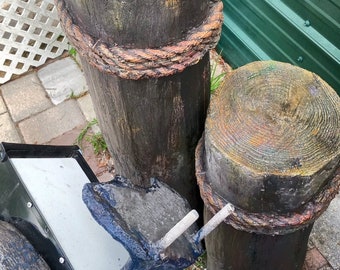 Montagestang van roestvrij staal met schroefdraad
