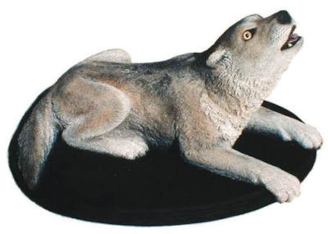 Timber Wolfの彫像、美術工芸品 Timber Wolf Sculpture - Etsy