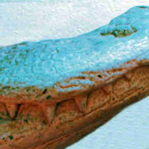 Alligator Head Sculpture image 4