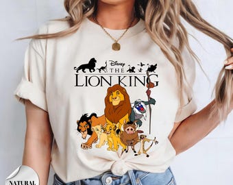Retro 90s Disneyland Lion King Simba And Timon Shirt, Vintage Lion King Shirt, Hakuna Matata Shirt, Disneyland Trip Shirt