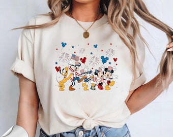 Retro Mickey America 250th Anniversary Shirt, 1776–2026 Patriotic T-shirt, USA Semiquincentennial Tee, Disney 4th of July Tee, WDW Trip Tees