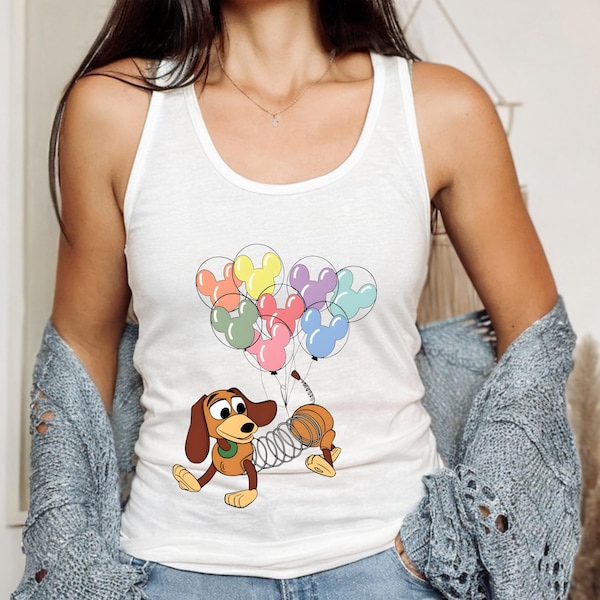 Slinky Dog Tank Top, Toy Story Tank Top, Disney Family Tank Top, Walt Disney World Tank Top, Dog Lover Gift, Toy Story Slinky Dog Tank Top