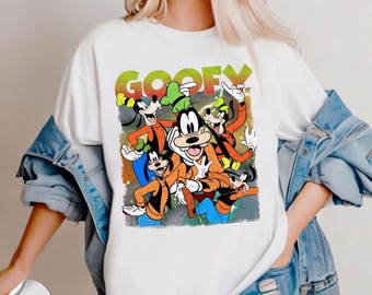 Comfort Colors Goofy Shirt, Funny Dog Tee, Magic Kingdom Family Matching Tee, Disneyland Vacation Trip Gift