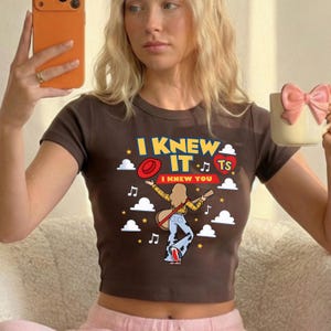 Vintage I Knew It I Knew You Baby Tee, TS and Toy Story 5 Friendship Baby Tee, Woody Buzz Lightyear Baby Tee, Disneyland Toy Story Family image 5