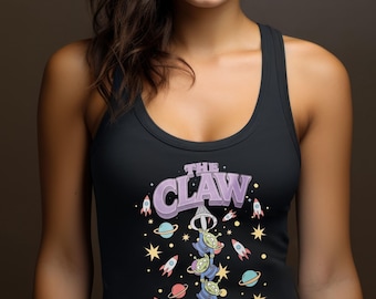 Aliens de Toy Story retro The Claank Top, Pizza Planet The Mystic Portal Awaits, Camiseta sin mangas Disney Pixar Fest Viaje a Disneyland Pizza Planet
